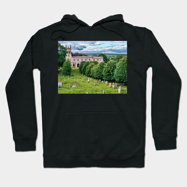 Church of St Andrew at Aysgarth, Yorkshire Hoodie by IanWL